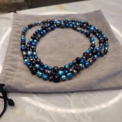 Long Strand Freshwater Pearl Necklace