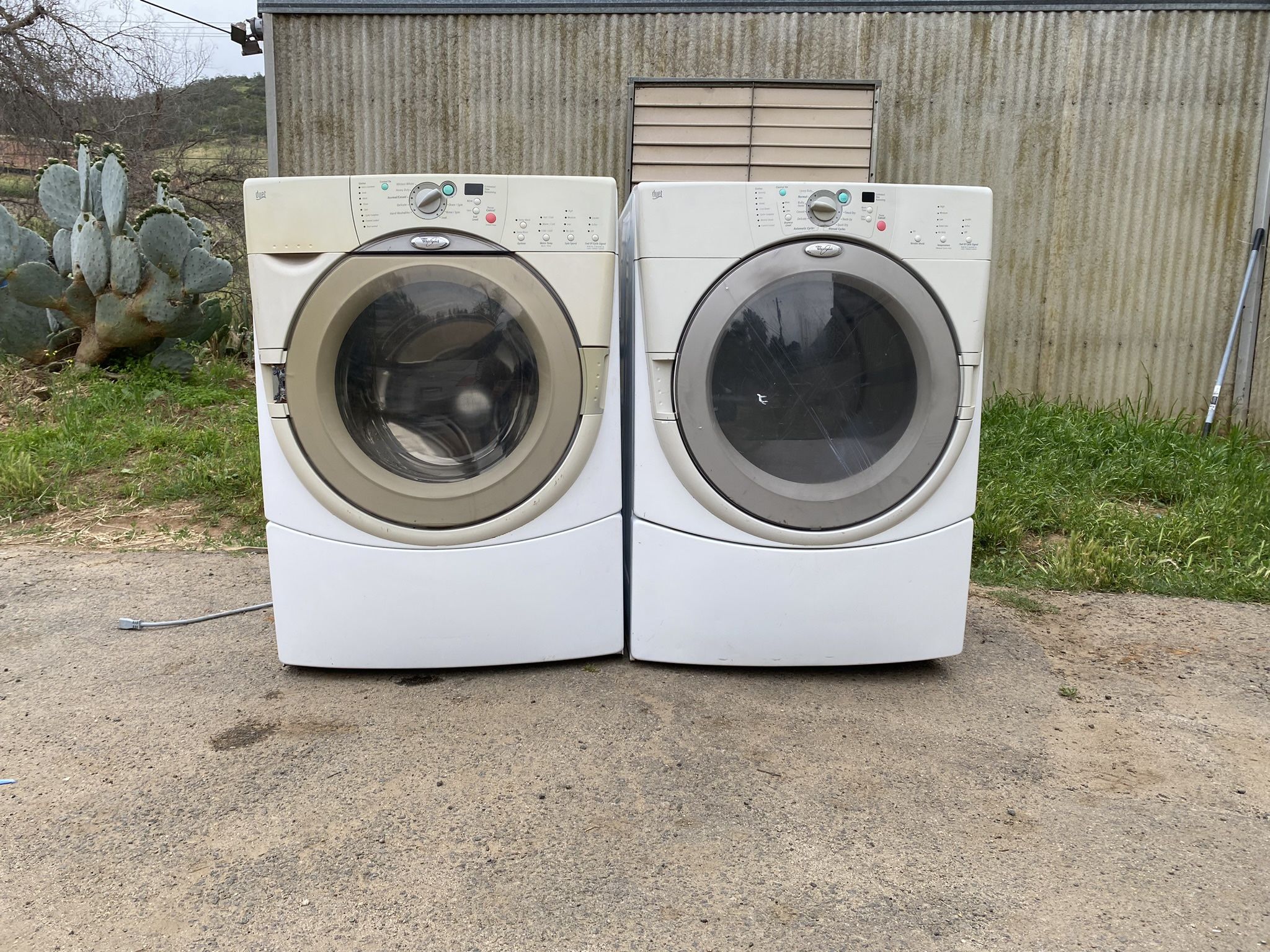 Whirlpool Washer And Electric Dryer