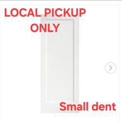 ➿️ 32in.x80in.x1-3/8in.Shaker White Primed 1Panel Solid Core Wood Interior Door