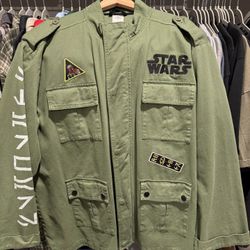 Disney Star Wars Boba Fett Retro Military Jacket
