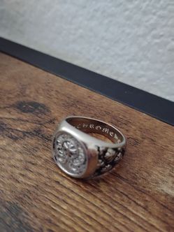 Men Signet Ring Silver 925