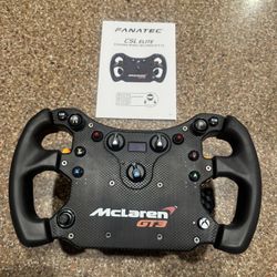 Fanatec CSL McLaren GT3 Sim Wheel 
