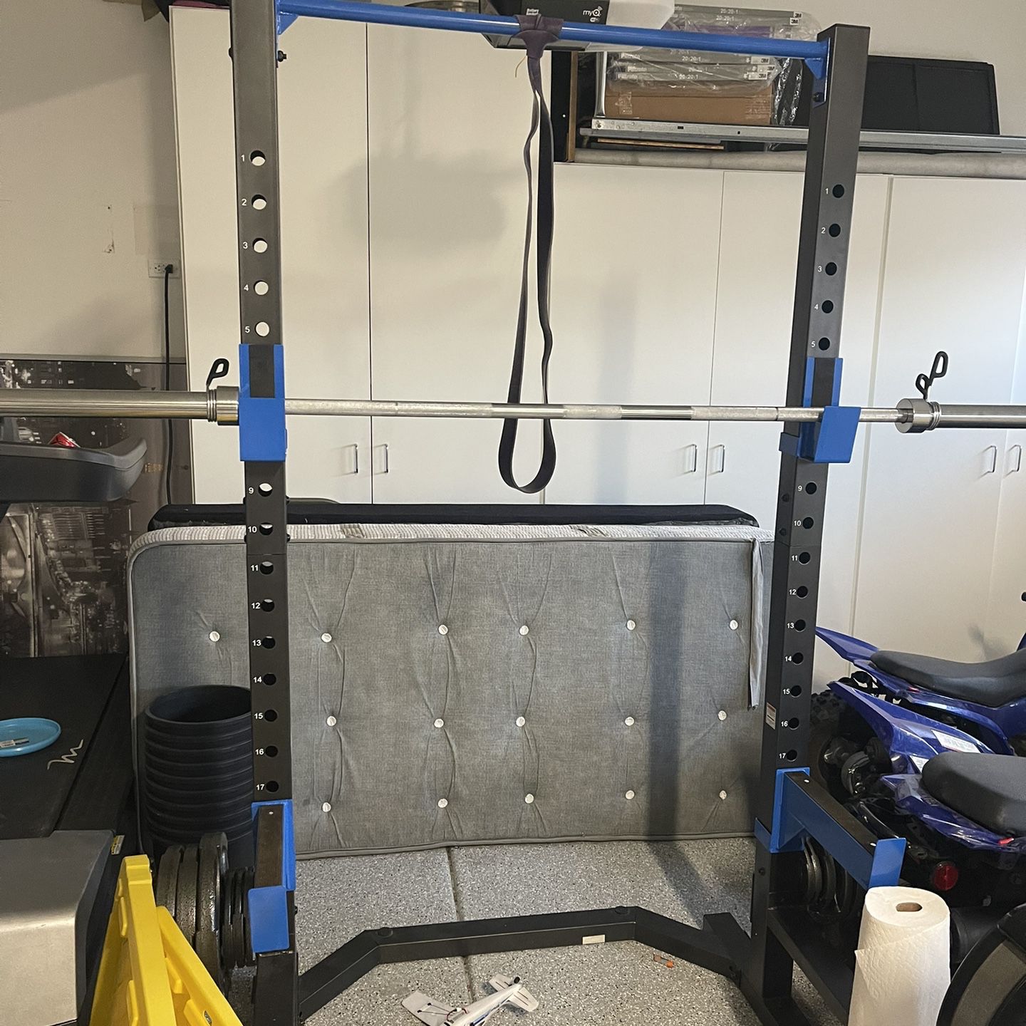 Home Gym Equipment Rower Assault Bike Treadmill Weights Squat Rack 
