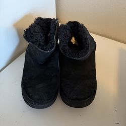 Size 9 Koolaburra By Ugg, Women Black Jaelyn Mini Boots, Size 8 1096412