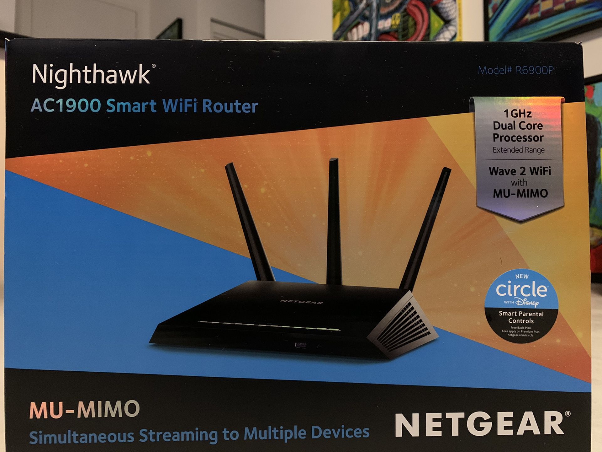 NETGEAR NIGHTHAWK Wireless Home Router R6900P AC1900