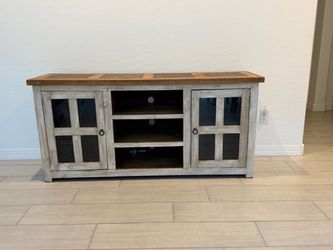 Farmhouse Chic TV Console / Entertainment Center