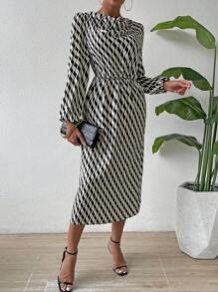 Black & White Dress - XL