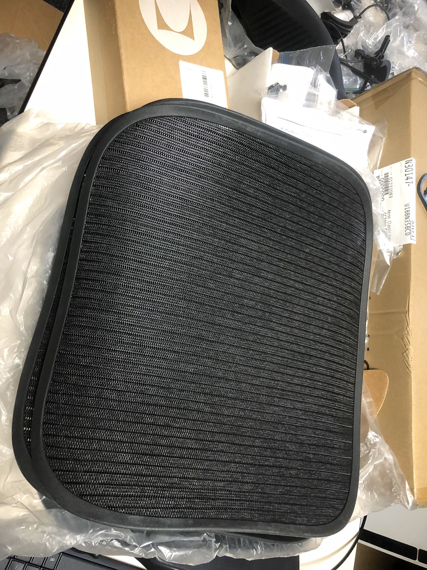 Brand new Herman Miller Aeron office chair’s seat mesh