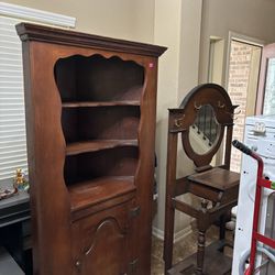 Cabinets, Chairs, And Halltree