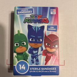 PJ Mask Bandaids New