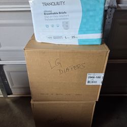 Tranquility Essential Incontinence Brief Size L (8 packs) 40 for all