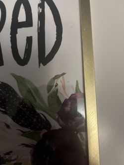 16x20 Brushed Gold Frame 