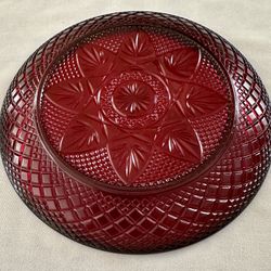 12 Luminarc Arcoroc France Ruby Red 8” Plates Cristal D'Arques Durand $10 each $100 for $12