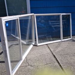2-Vinyl Windows 75x50 Slider