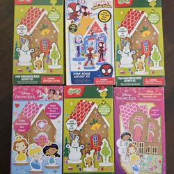 Foam Gingerbread Houses Kids Crafts