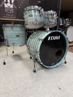 Tama Starclassic Arctic Blue Oyster 4pc Drum Set