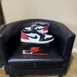 Brand new Air jordan 1 Low OG Black Toe size 13 with original box and proof of purchase. 