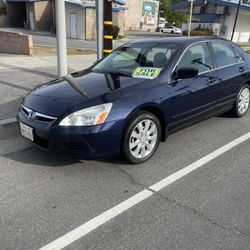 07 Accord Ex Clean Title 