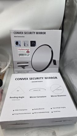 Hydencamm Acrylic 12” Convex Security Mirror