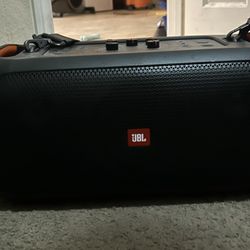 JBL - PartyBox On-The-Go Essential Portable Wireless Party Speaker with Wireless Microphone