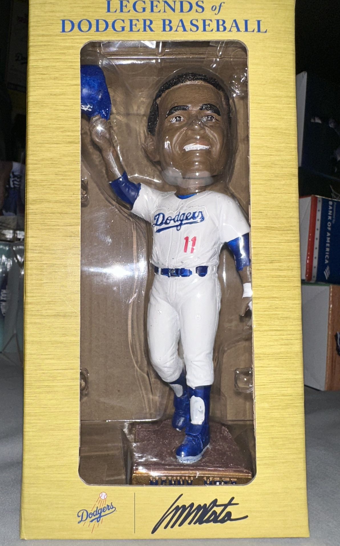 Dodgers Manny Mota Bobblehead