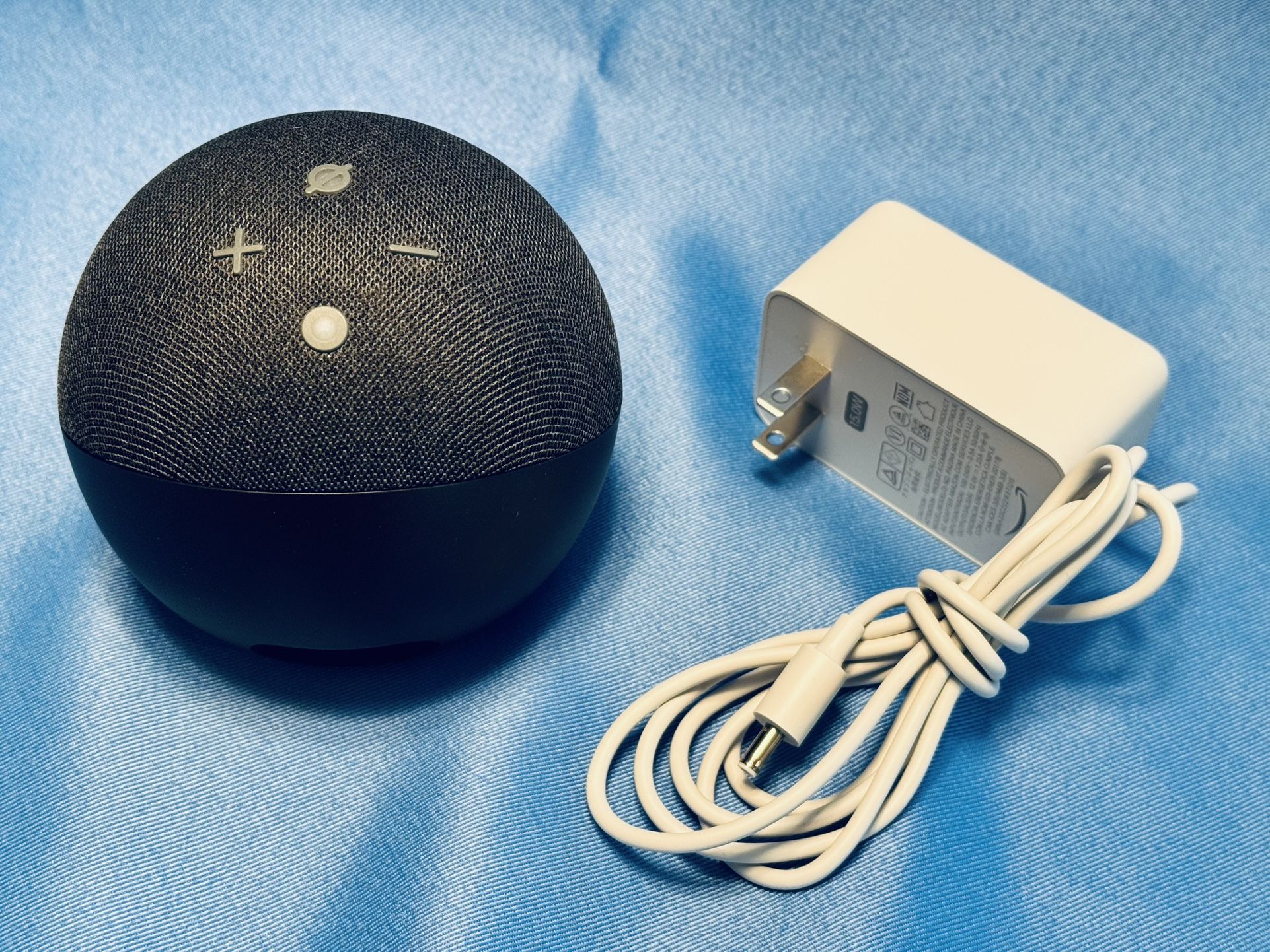 Echo Dot 4th Gen Smart speaker with Alexa | Black/Charcoal