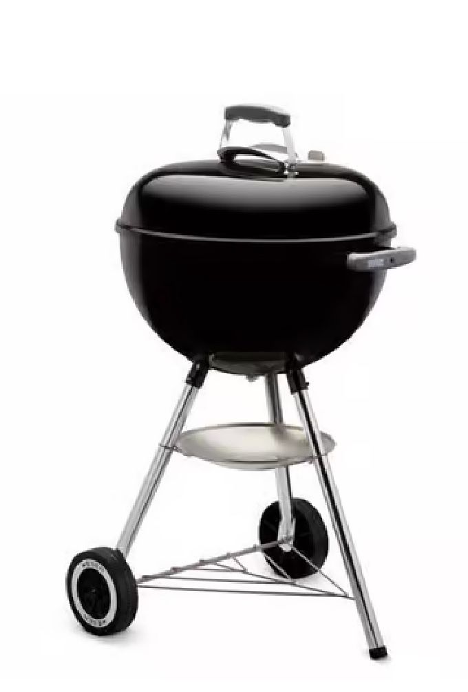 Weber 18 in. Original Kettle Charcoal Grill Black