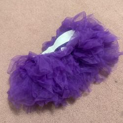 Purple tutu skirt costume 80s festival rave outfit
