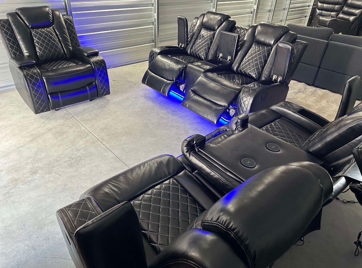 Brand New Power Reclining Couch Set