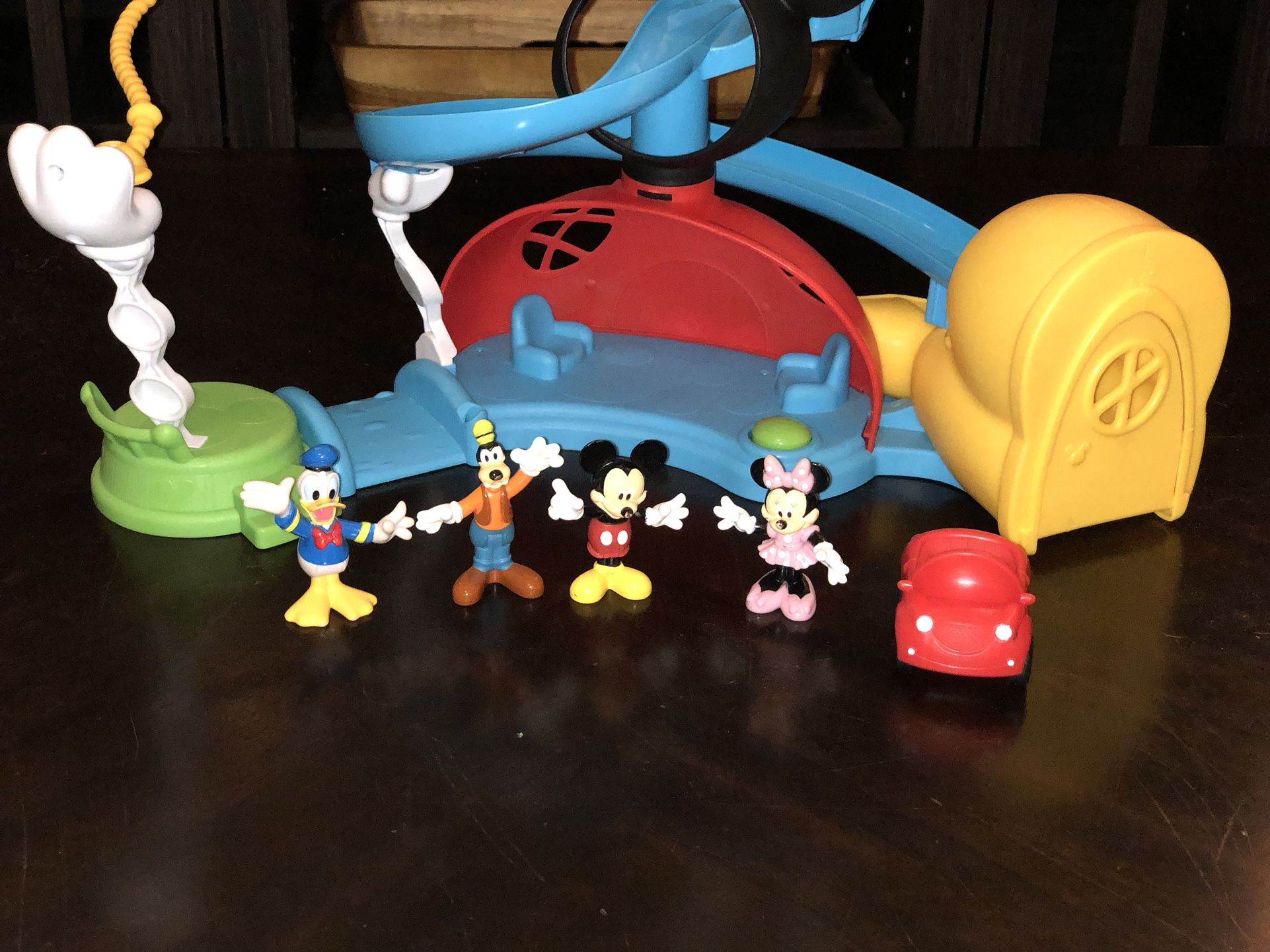 Disney Mickey Mouse Clubhouse Zip, Slide and Zoom Clubhouse Play Set 