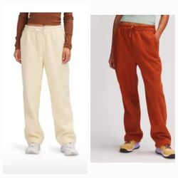 New Backcountry Goat Fleece Joggers Women's Size XL $40 Each 