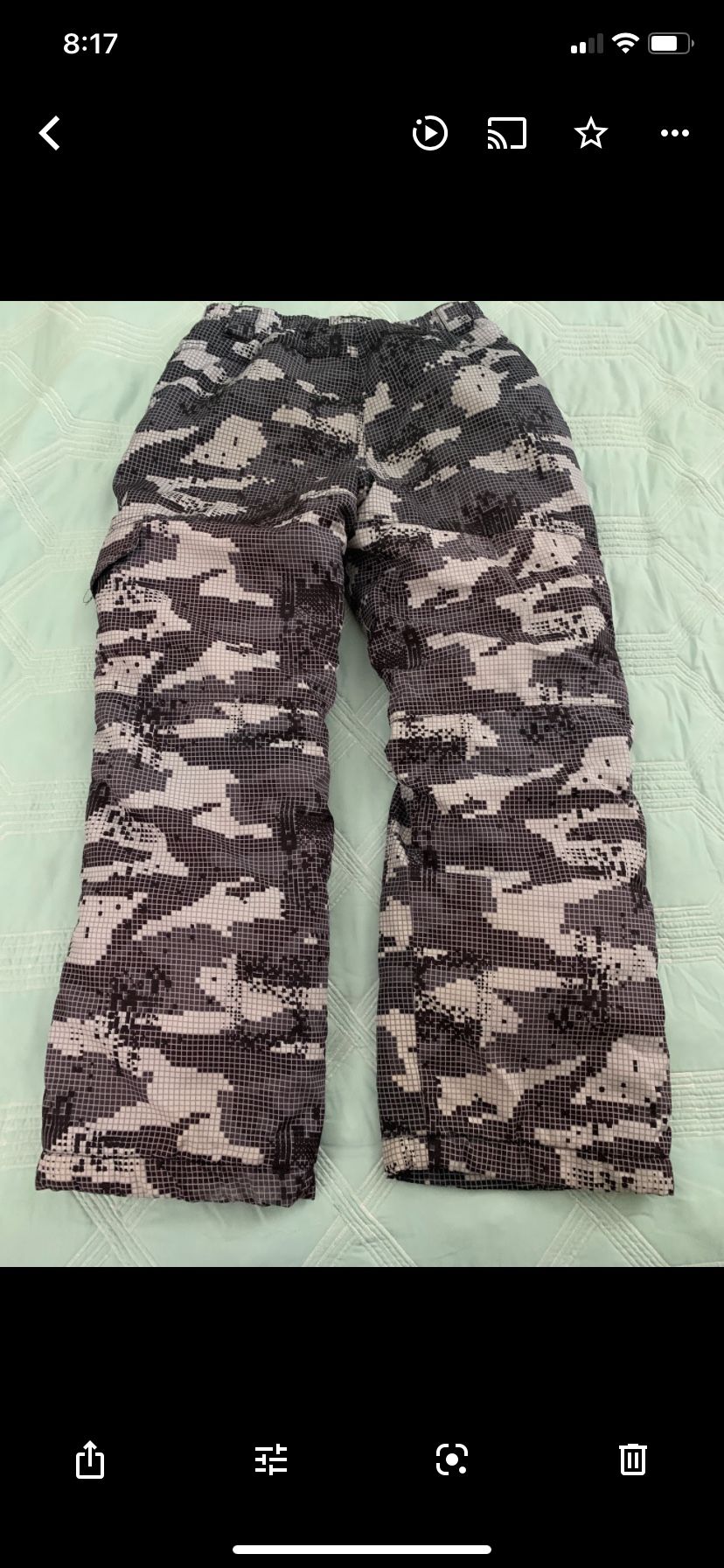 Kids 10/12 Snow Pants