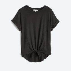 Crown of Hearts  Bottom Knot Tee t shirt top girls Youth XL extra Large Short Sleeves