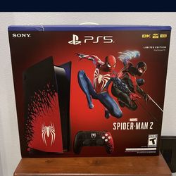 PS5 Spiderman Limited Edition Console