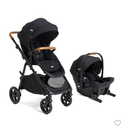 Joie Ginger and Mint Latch Travel System stroller and car seat