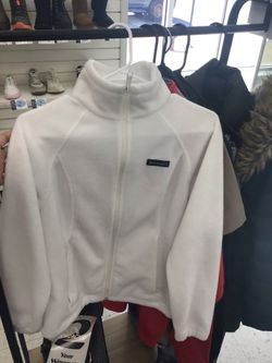 Columbia zip up sweater
