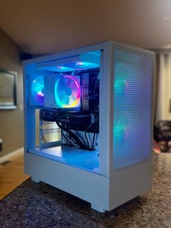Custom White Gaming PC | RTX 3050 + i5-12400f + 32GB RAM