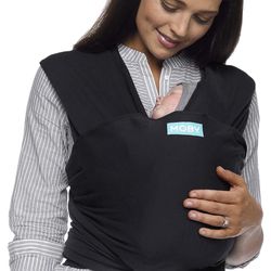 Moby Wrap Baby Carrier | Classic | Baby Wrap Carrier for Newborns & Infants | #1 Baby Wrap | Go to Baby Gift | Keeps Baby Safe | Adjustable for All Bo
