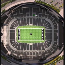 Raiders Games Tickets Section 313. Row 2. Aisle Seats. Two seats 