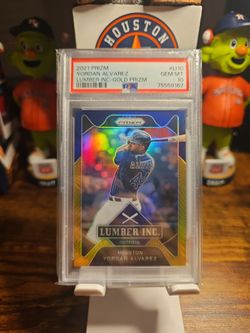 Yordan Alvarez Lumber Inc Gold Prizm 10/10/10