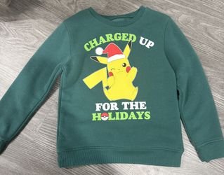 Kids Small Pokémon Pikachu Holiday sweater