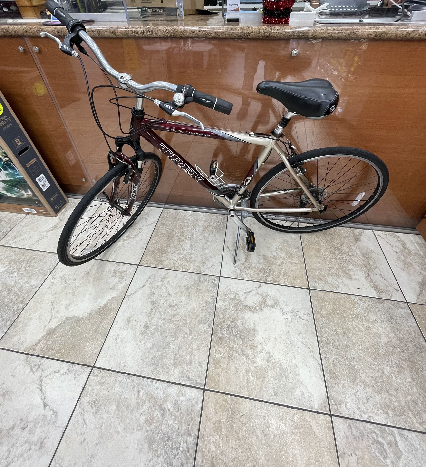 Trek 7100 Multitrack Rst Alpha Custom Aluminum Mountain Bike Ct Com 105