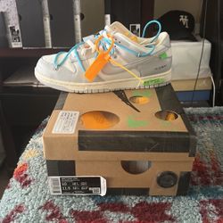 Nike Off White Dunk Lot 2 Size 10