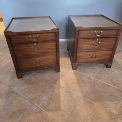  NIGHTSTANDS / END TABLE PAIR 