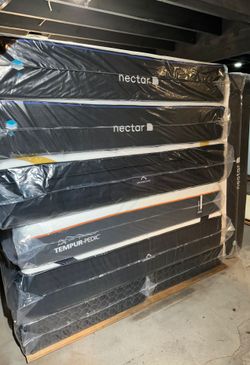 Cal-king Nectar mattress new in a plastic sealed