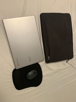 Chromebook Laptop, with case and mouse
