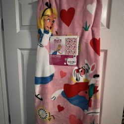 Alice In Wonderland Blanket