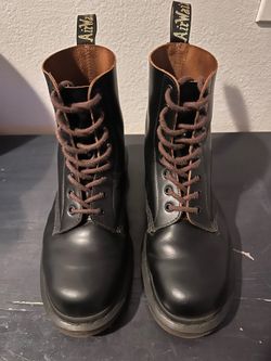 Dr. Martens Black 1460 Made in England Handmade Leather Boots
