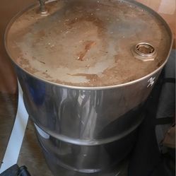 55 Gallon Whiskey Barrel