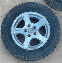 Jeep grand Cherokee 17 in wheels and tires